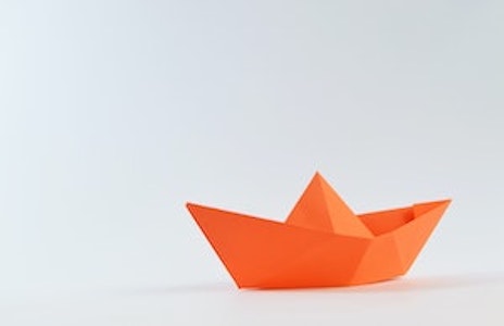 orange boat